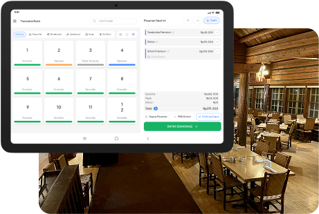 Terintegrasi Dengan Dapur
