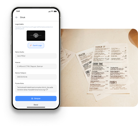 Terintegrasi Dengan Dapur